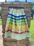 Adult Ribbons skirts, Made by Mvskoke Artist, Emma Ren