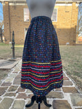 X-Large - 2XL Ribbon Skirts made by Mvskoke Artist, Cindy Russell