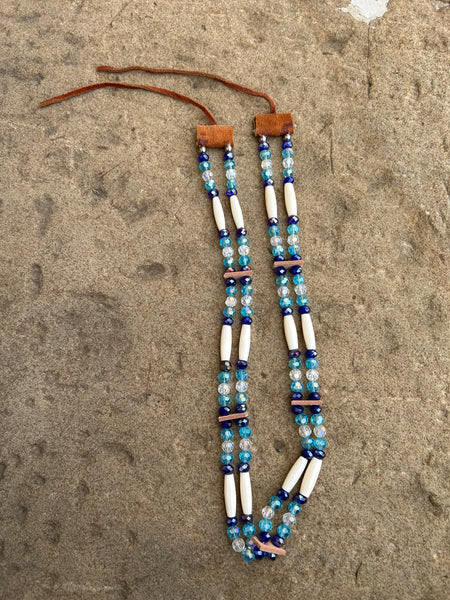 Bone Bead Hatband