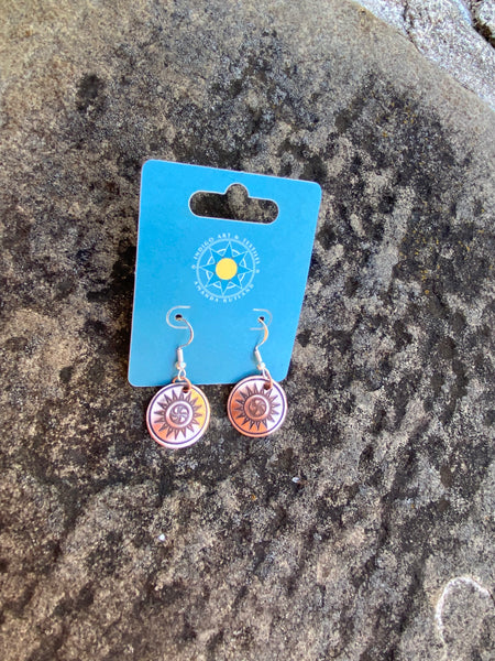 Sun Circle earrings