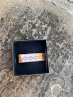 Diamond tie clip