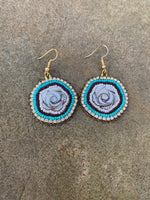 Beaded Cab Earrings