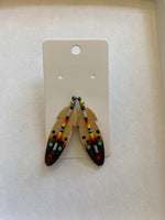 Feather Hat Pins (Various Colors)