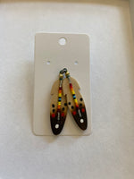 Feather Hat Pins (Various Colors)