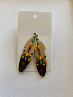 Feather Hat Pins (Various Colors)