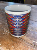 Native Design Mug Made by Larry "Graybear" West.