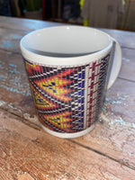 Native Design Mug Made by Larry "Graybear" West.