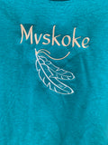 Embroidered Mvskoke T-Shirt