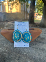 Glow Dangles Made By Mvskoke Made Beadwork