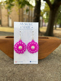 Mini Glow Dangles Made By Mvskoke Made Beadwork