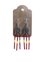 dreamcatcher style earrings