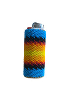beaded lighter holder