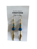 chunky beaded earring