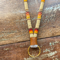 Beaded Key Wristlet