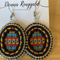 Cab Earrings