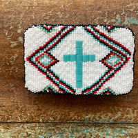 Beaded Belt Buckle