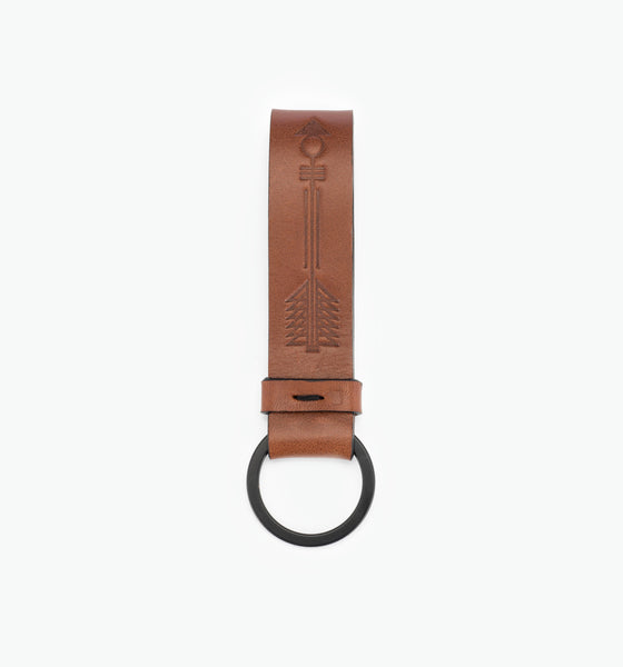 Brown Arrow Keychain