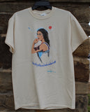 Pulmonary Fibrosis Warrior Woman T-shirt