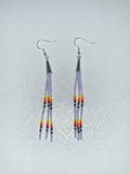 Cone Tassel Beaded Earrings (Various Colors Available)