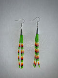 Cone Tassel Beaded Earrings (Various Colors Available)
