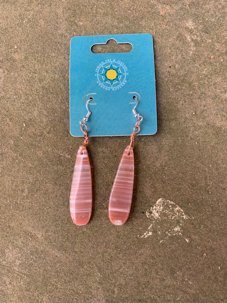 Sardonyx Drop Earrings