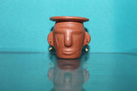 Mini Clay Head Sculpture