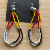 Long Beaded Earrings