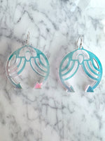 Decon Naja Earrings in Iridecent
