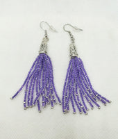 Beaded Tassel Earrings (Various Designs)