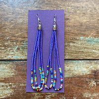 Long Beaded Earrings