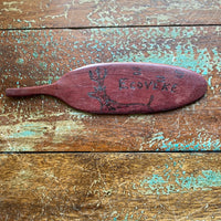 7" Wooden Feather