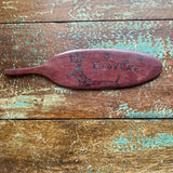 7" Wooden Feather