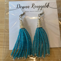 Beaded Tassel Earrings (Various Designs)