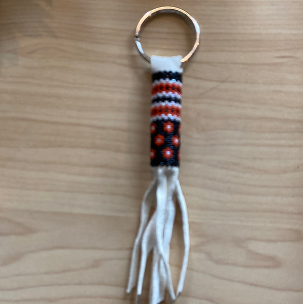 Medium Beaded Keychain