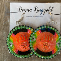 Animal Cab Earrings