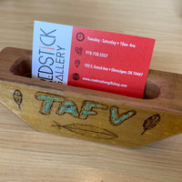 Little Canoe Card Holder