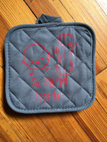 "So Happy Together" potholder