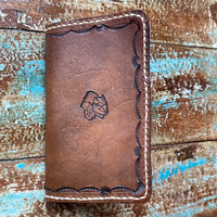 Leather Hand Tooled Hymnal Cover