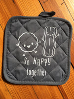 "So Happy Together" potholder