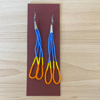 Long Beaded Earrings