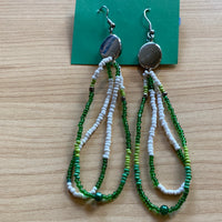 Long Beaded Earrings