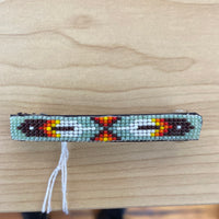 Small Barrette with Feathers