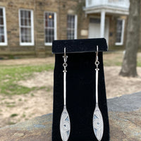 Canoe Paddle Earrings