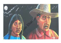 "The Leader and the Shell Shaker" Print by Johnnie Deacon