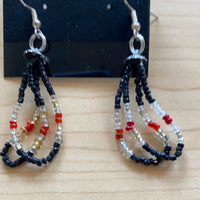 Beaded Fringe Earrings (Various Designs Available)