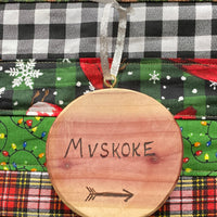 Wooden Bulb Ornament
