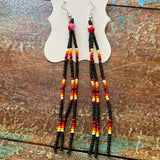 Long Beaded Dangles (Various Colors Available)