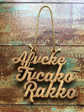 Mvskoke "Merry Christmas" Ornament