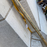 Walking Stick with Turquoise Inlay