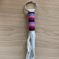 Medium Beaded Keychain